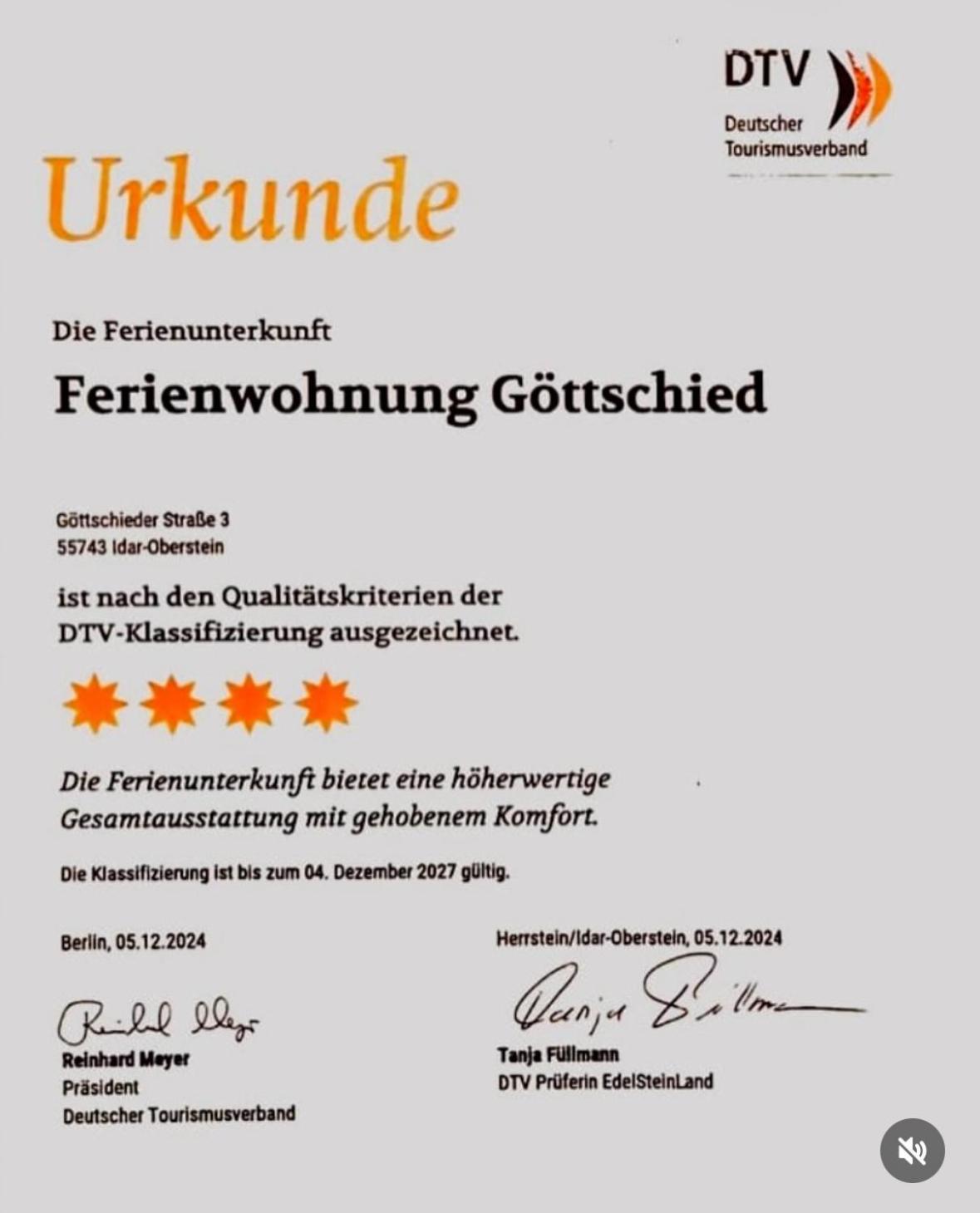 Ferienwohnung „Goettschied“ Идар-Оберщайн Екстериор снимка